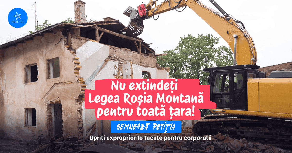 Statul este al cetățenilor, nu al corporațiilor miniere