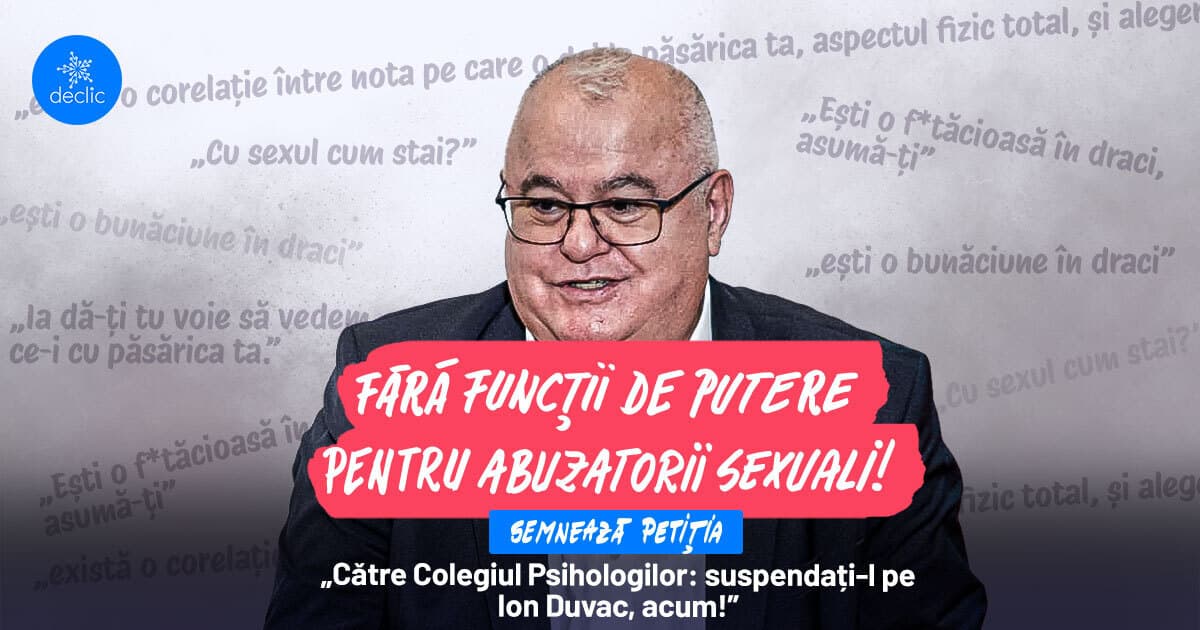 Suspendați-l pe Ion Duvac